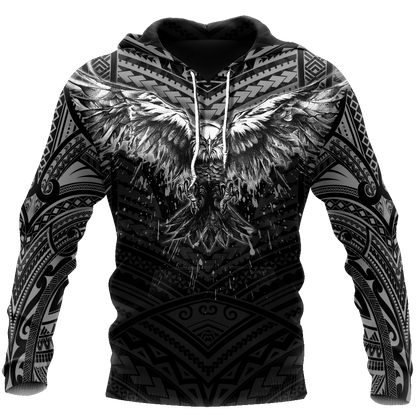 Eagle Tatoo Hoodie 3D All Over Printed Shirts For Men Pi25072002-LAM-Apparel-LAM-Hoodie-S-Vibe Cosy™