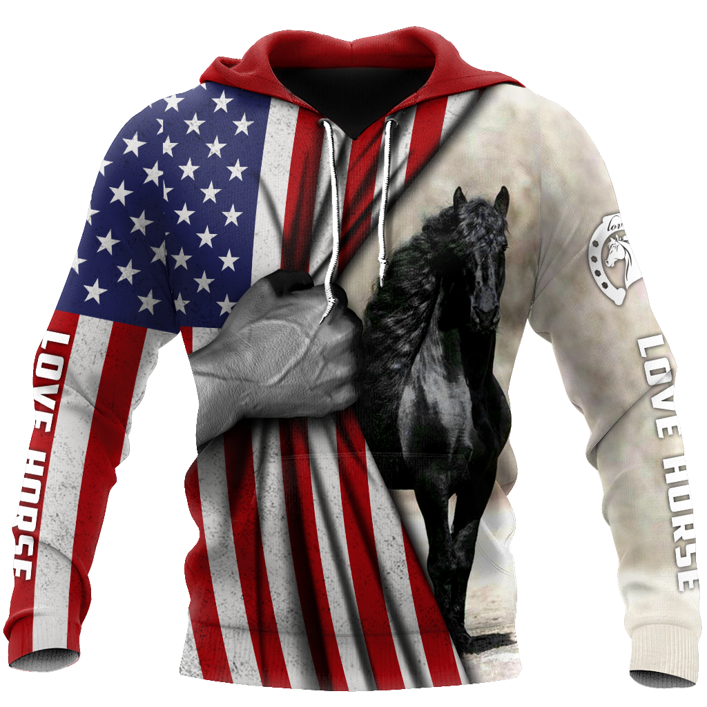Horse Flag 3D All Over Printed Shirts Pi16062002