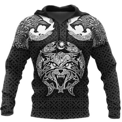 Premium Viking Fenrir 3D Printed Unisex Shirts TN