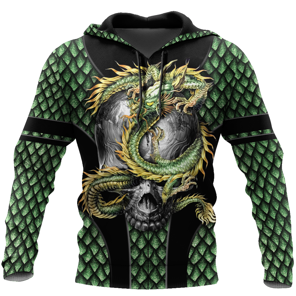 Skull dragon 3D all over printed for men and women HAC140803
