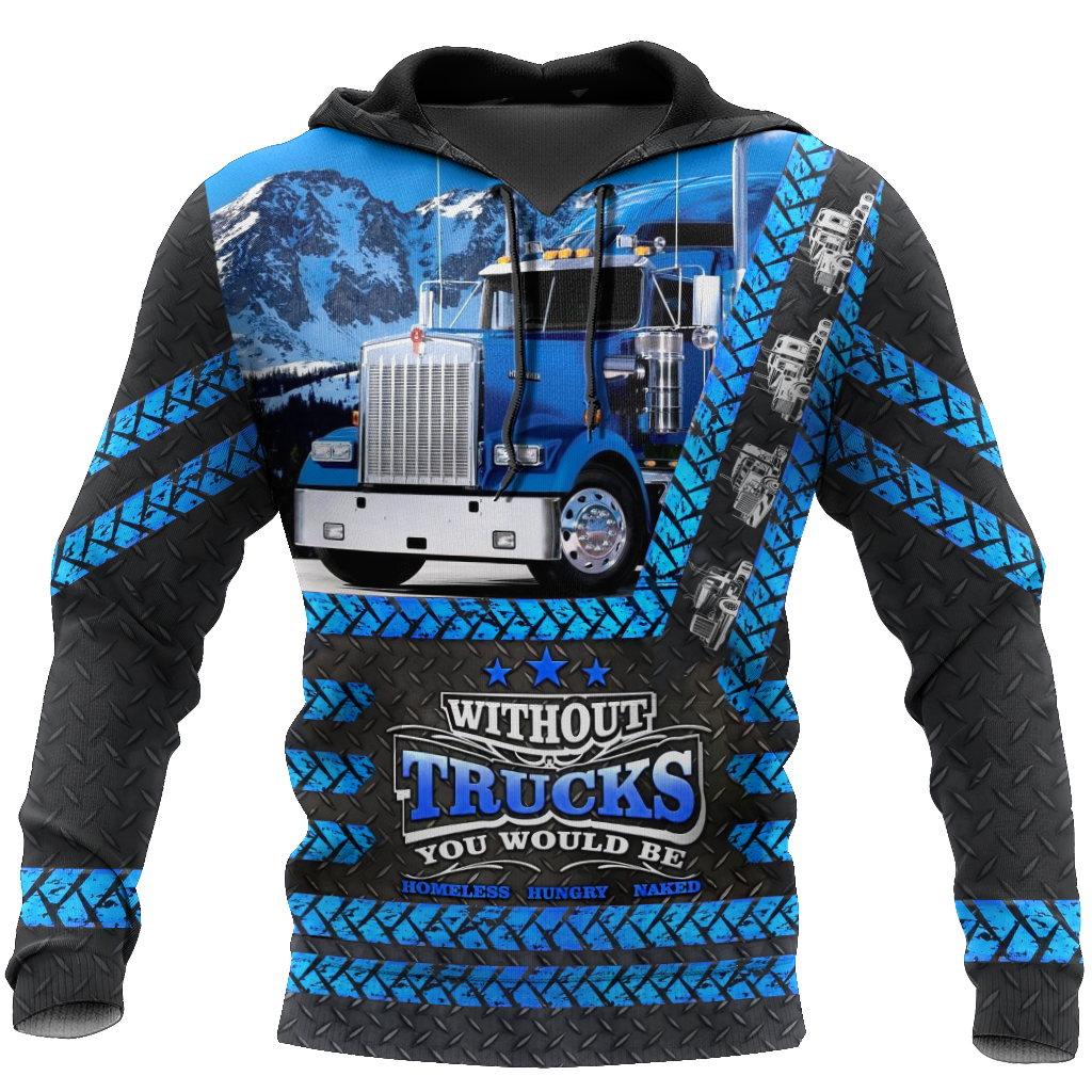 Premium Tyre Print All Over Printed Trucker Shirts MEI