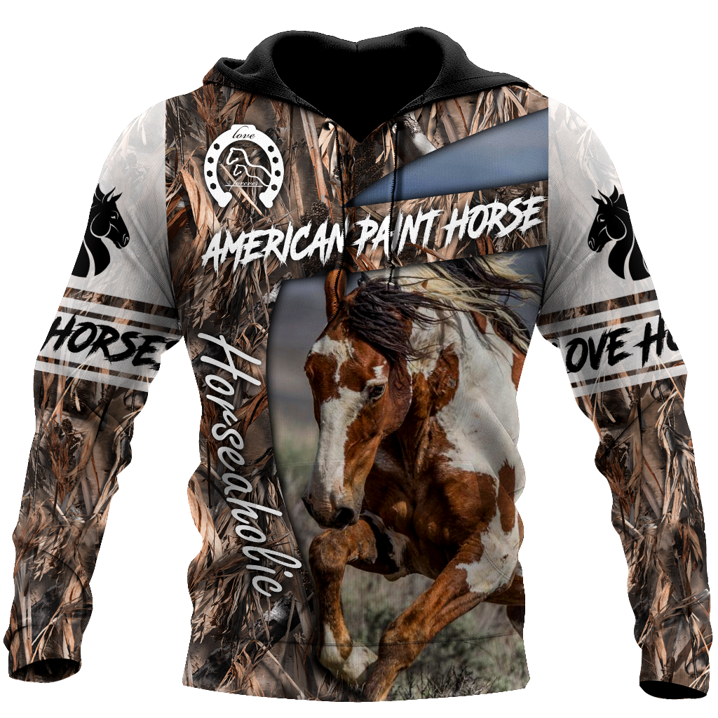 Love Horse 3D All Over Printed Shirts Pi080502S1 - Amaze Style™-Apparel