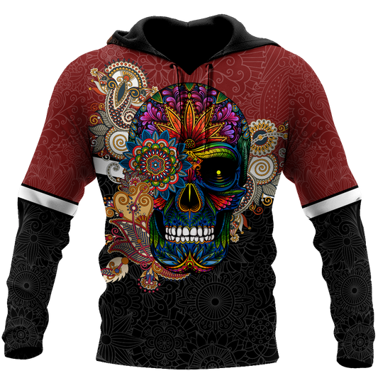 Love Sugar Skull 3D all over printed for man and women QB05122003 - Amaze Style™-Apparel