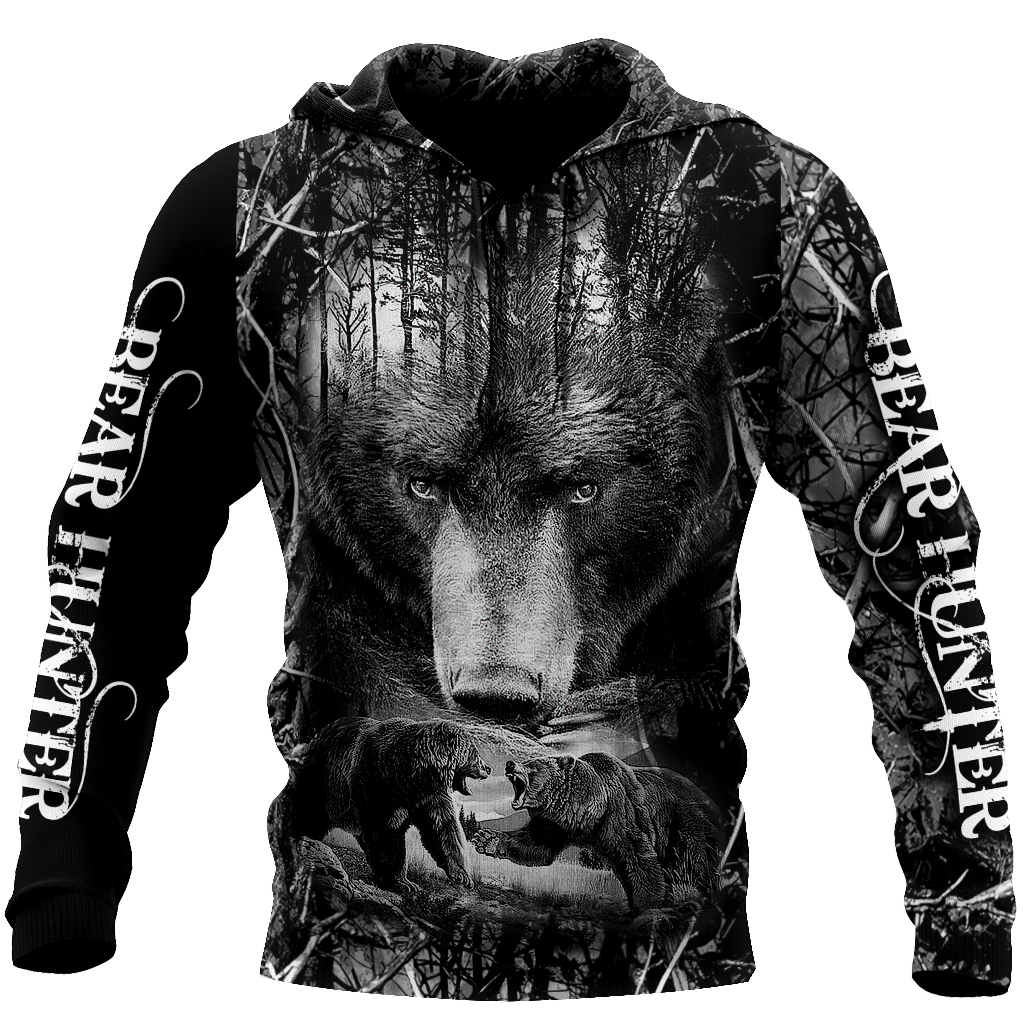 Premium Bear Hunter Camo Unisex Shirts