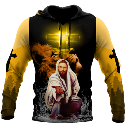 Premium Christian Jesus Easter 3D All Over Printed Unisex Shirts