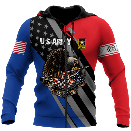 US Army Veteran 3D All Over Printed Shirts For Men and Women TA09142005