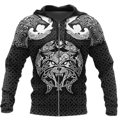 Premium Viking Fenrir 3D Printed Unisex Shirts TN