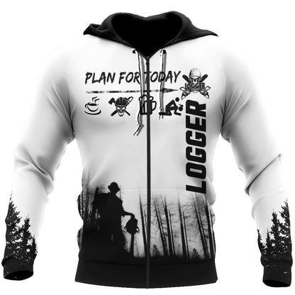 Logger Job Awesome 3d All Over - Amaze Style™-Apparel