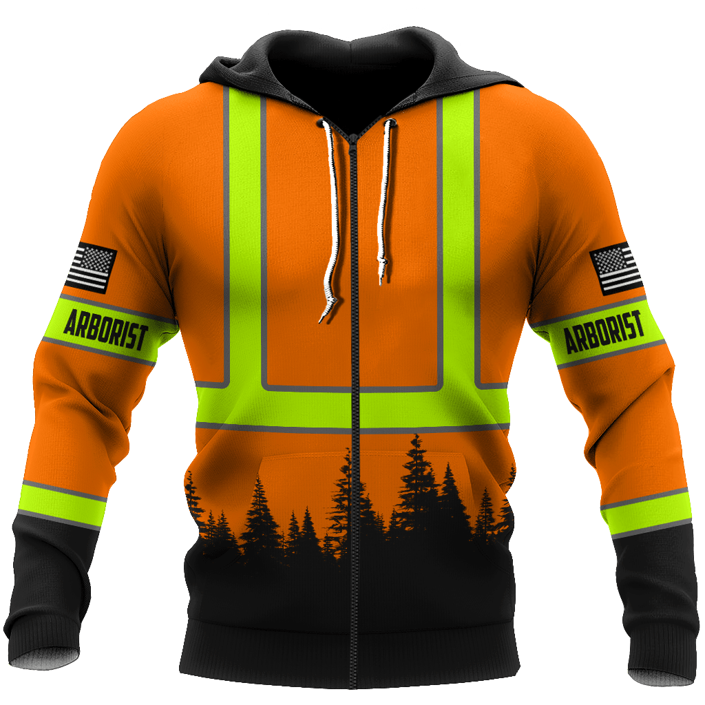 Premium Unisex All Over Printed Safety Arborist Shirts MEI