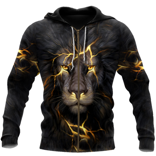Black King-I Am Who I Am Christian Cross 3D All Over Printed Shirts For Men and Women Pi11062002