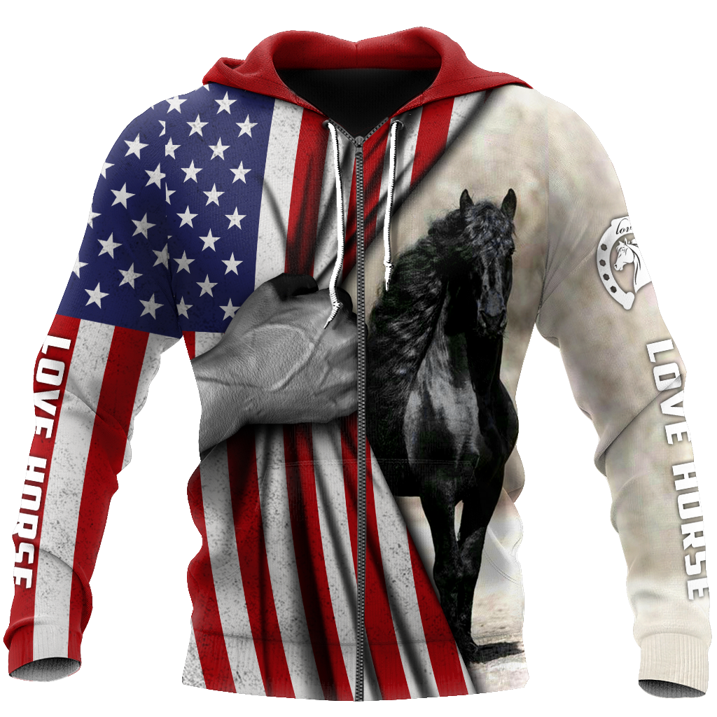 Horse Flag 3D All Over Printed Shirts Pi16062002