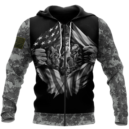 Veteran Daughter 3D All Over Printed Shirt Hoodie MP27082002