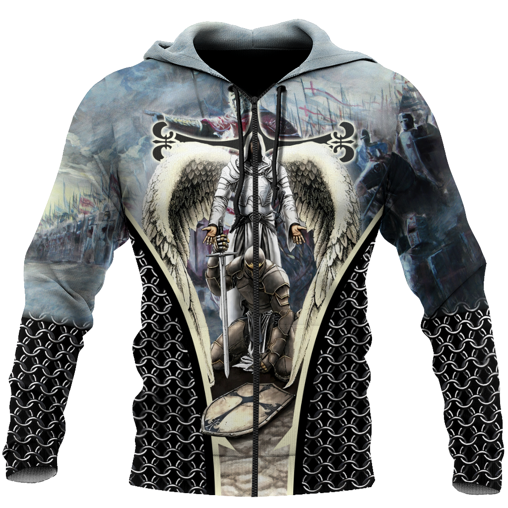 Knight templar 3D all over printed for men and women HHT07092017