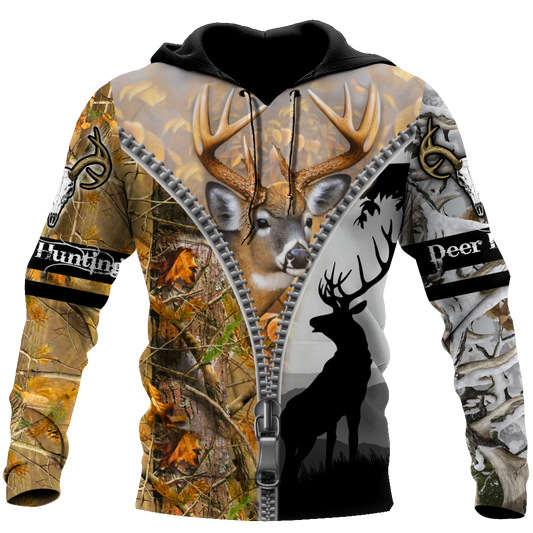 Deer Hunting 3D All Over Printed Shirts For Men HHT27082002-LAM
