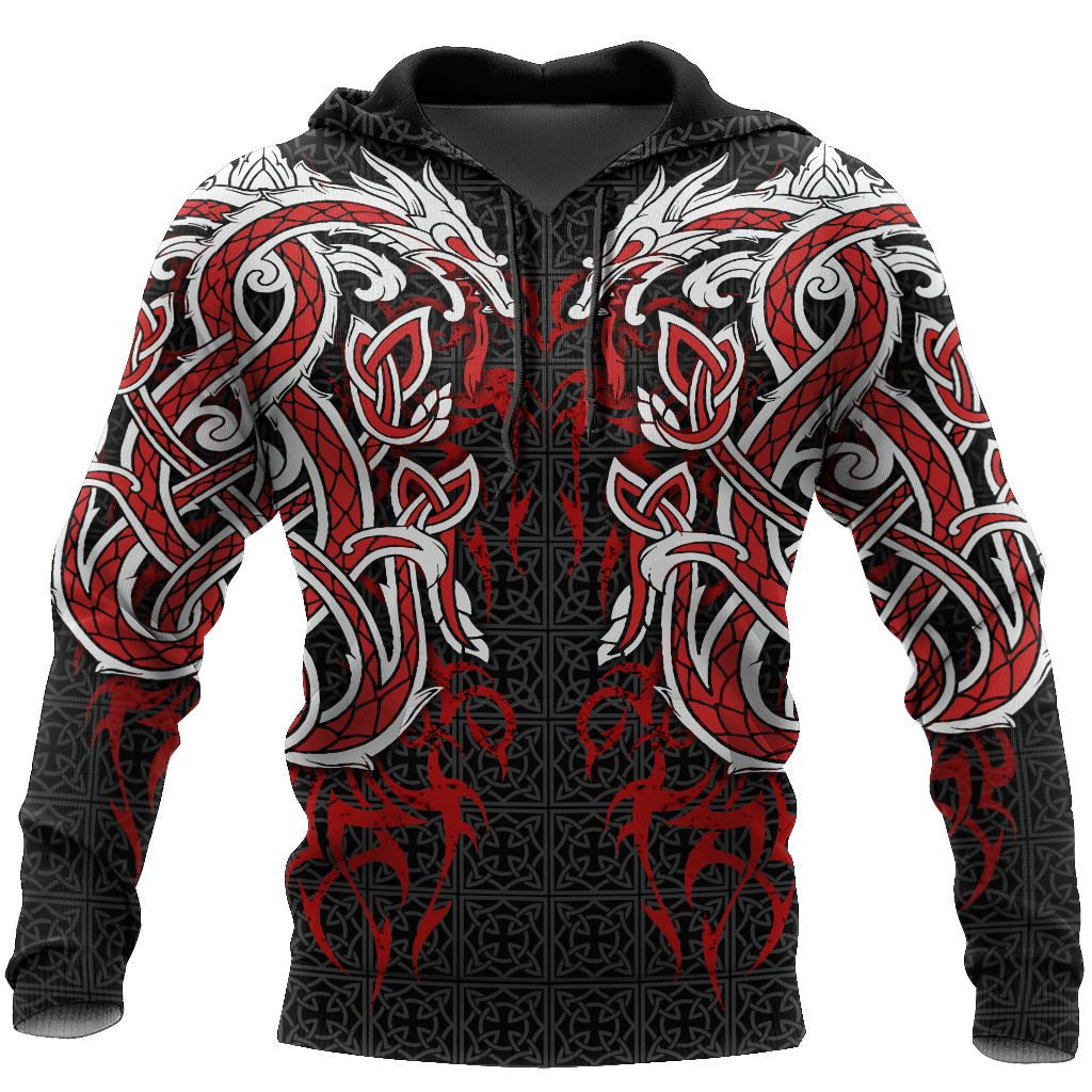 Dragon Tattoo Art  Hoodie T Shirt For Men and Women HAC060603