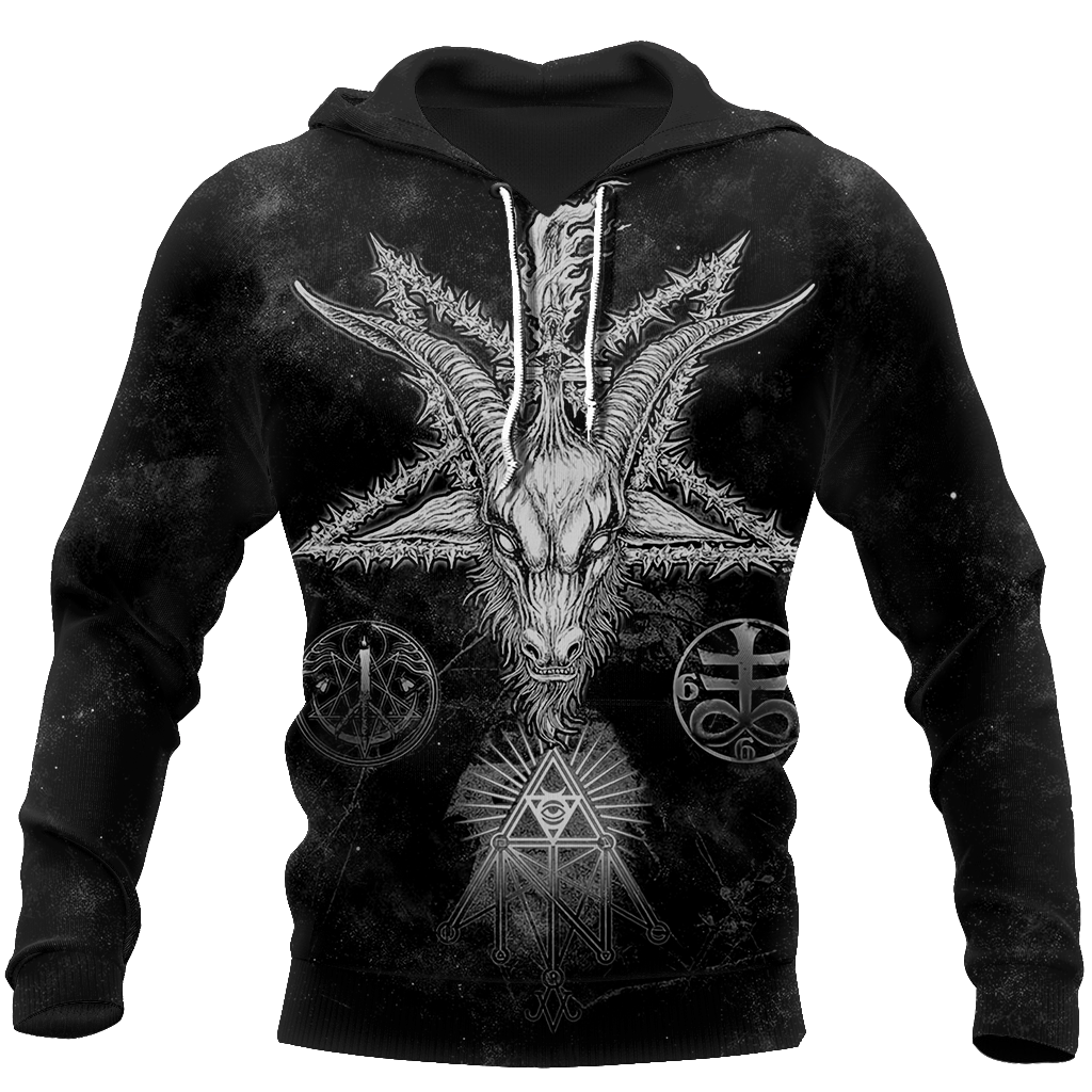 Satanic Devil 3D All Over Printed Hoodie Shirts For Men And Women MP750 - Amaze Style™-Apparel