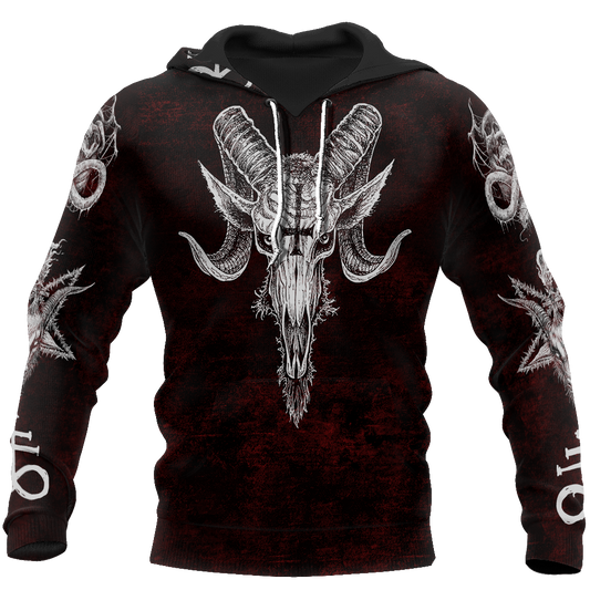 Satanic Tribal 3D All Over Printed Hoodie Shirts For Men And Women MP180305a - Amaze Style™-Apparel