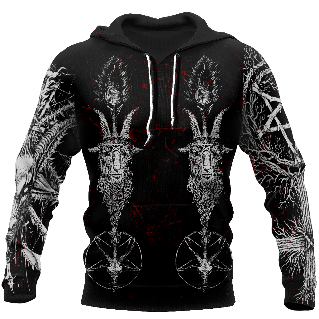 Satanic 3D All Over Printed Hoodie MP851 - Amaze Style™-Apparel