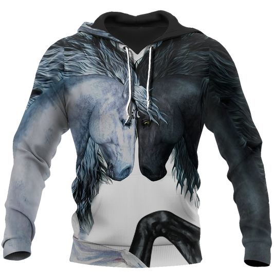 Love Horses 3D All Over Printed Shirts For Men And Women JJ110401 - Amaze Style™-Apparel