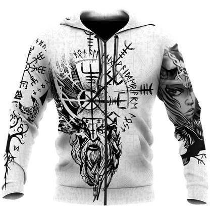 Deer Viking 3D All Over Printed