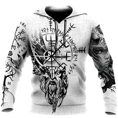 Deer Viking 3D All Over Printed