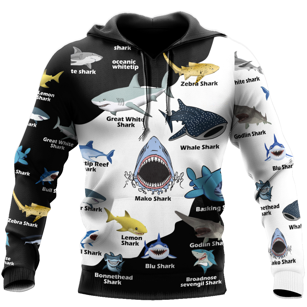 Love Shark Fishing 3D All Over Printed Shirts