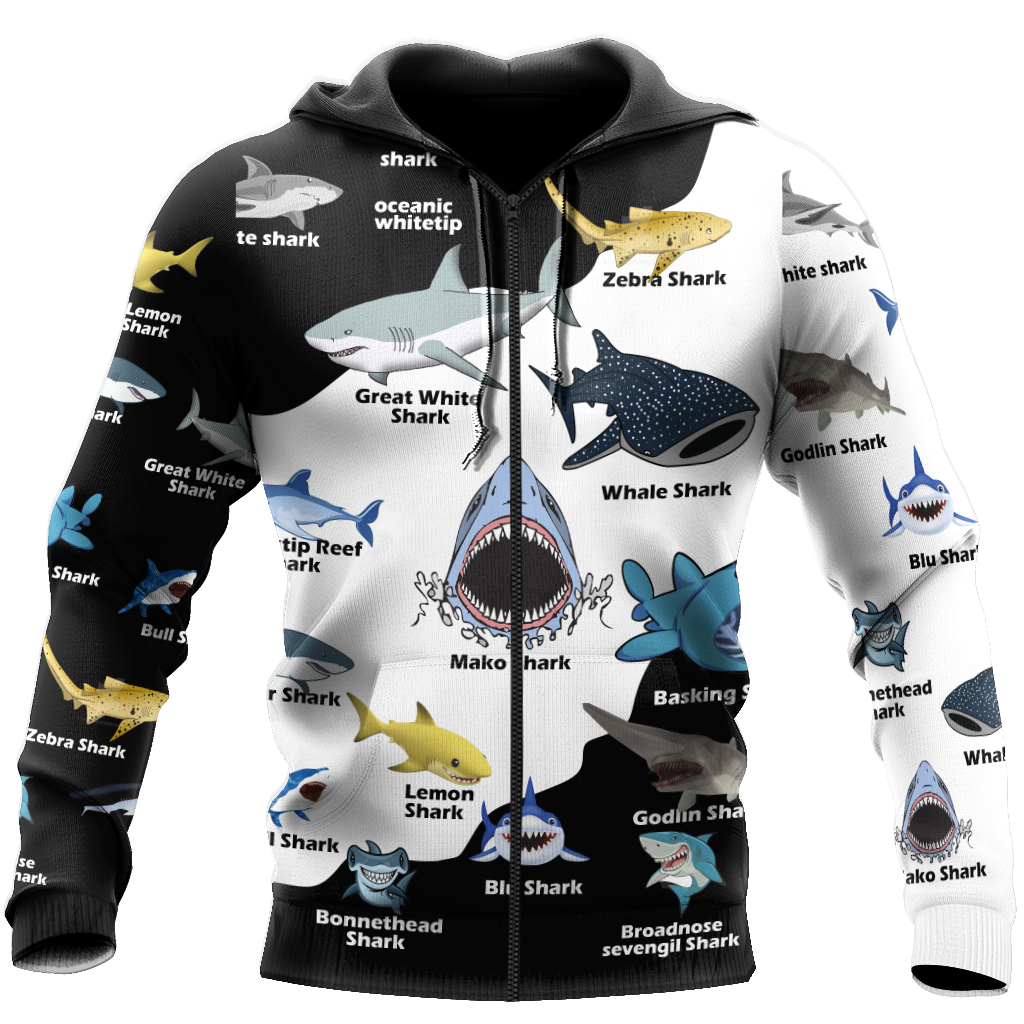 Love Shark Fishing 3D All Over Printed Shirts