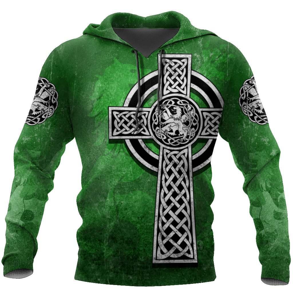 Celtic Cross Lion HAC MP741 - Amaze Style™-Apparel