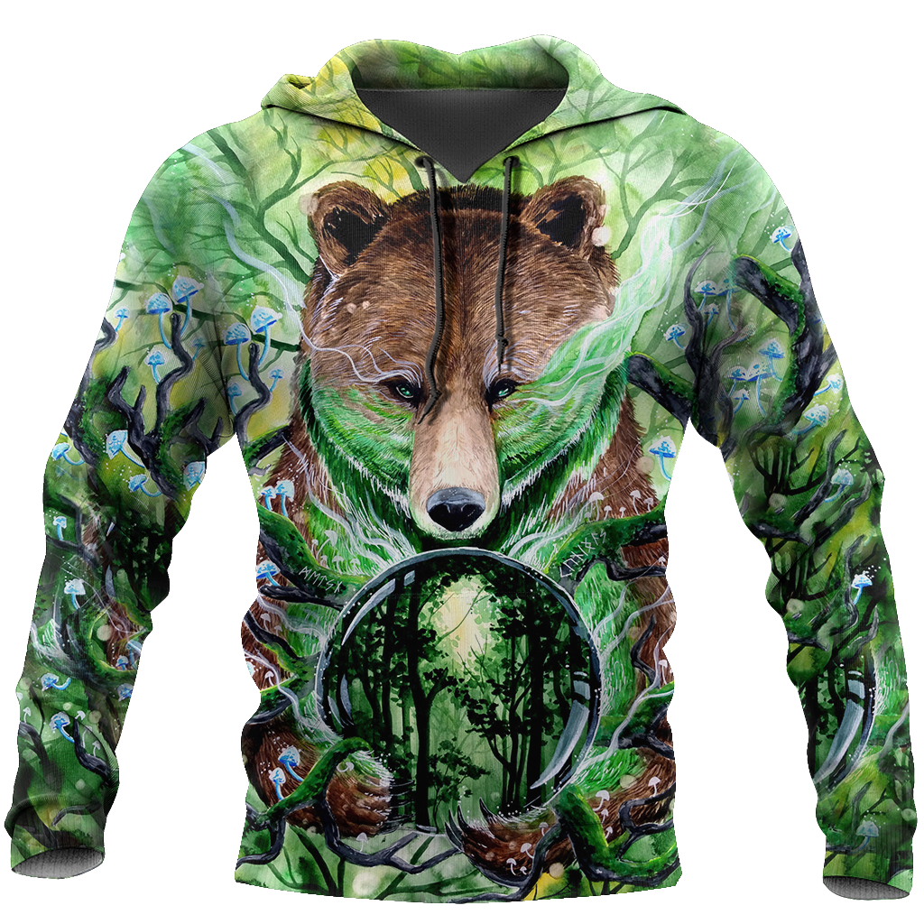 Magic Bear 3D all over printed shirts for men and women Pi121202 PL - Amaze Style™-Apparel