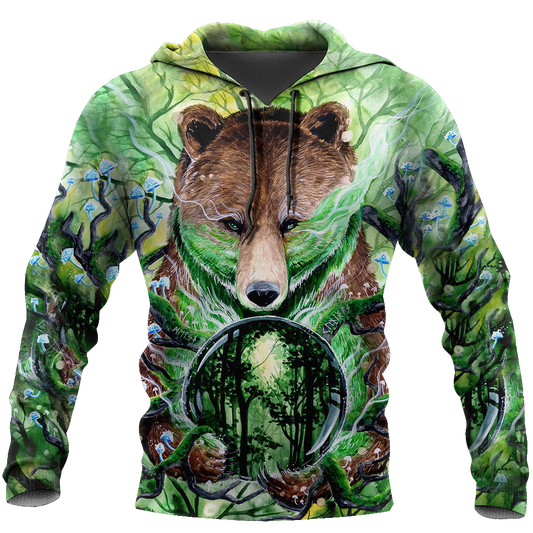 Magic Bear 3D all over printed shirts for men and women Pi121202 PL - Amaze Style™-Apparel