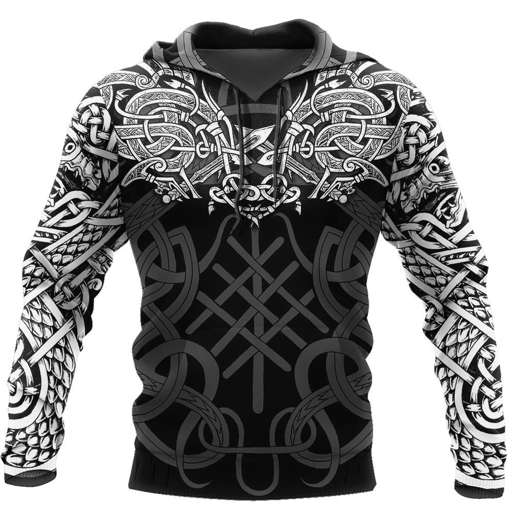 Celtic Dragon Tattoo Art 3D All Over Printed Shirts Hoodie AZ030102 - Amaze Style™-Apparel