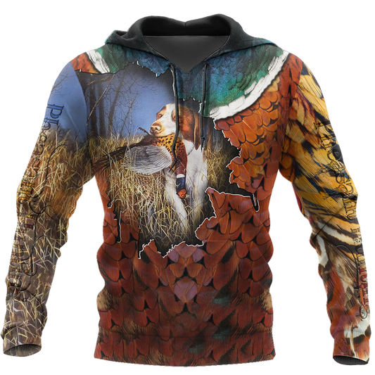 Pheasant Hunting 3D All Over Printed Shirts For Men And Women MP985 - Amaze Style™-Apparel