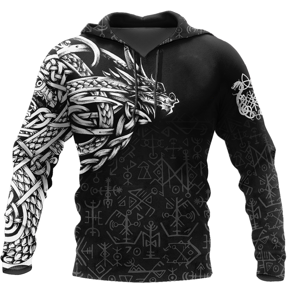 Celtic Dragon Tattoo Art 3D All Over Printed Shirts Hoodie AZ030104 - Amaze Style™-Apparel