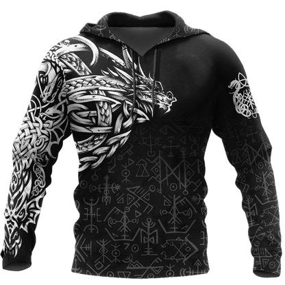 Celtic Dragon Tattoo Art 3D All Over Printed Shirts Hoodie AZ030105 - Amaze Style™-Apparel