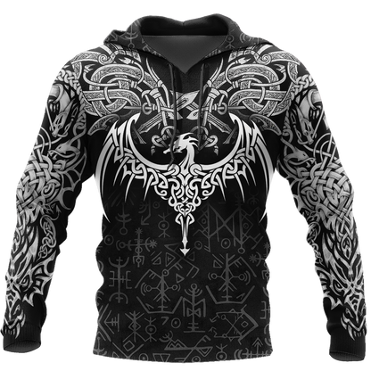 Celtic Dragon Tattoo Art 3D All Over Printed Shirts Hoodie AZ040101 - Amaze Style™-Apparel