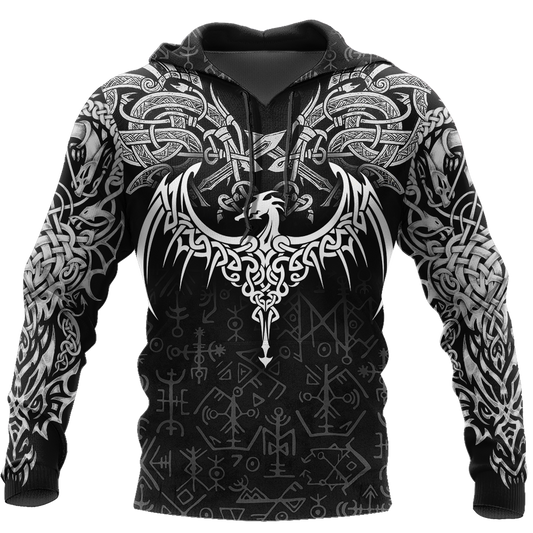 Celtic Dragon Tattoo Art 3D All Over Printed Shirts Hoodie AZ040101 - Amaze Style™-Apparel