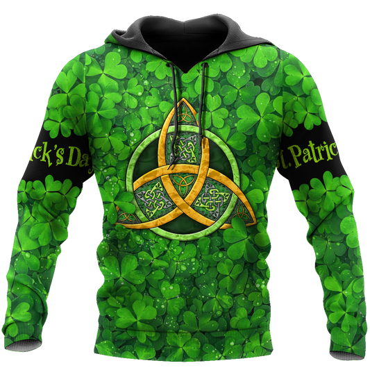 Happy St Patrick's Day Irish Hoodie T-Shirt Sweatshirt for Men and Women Pi170202-Apparel-NM-Hoodie-S-Vibe Cosy™