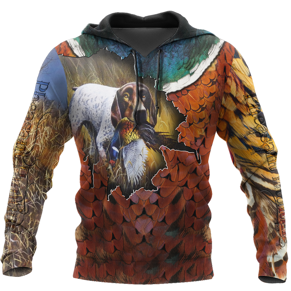 Pheasant GSP Hunting 3D All Over Printed Shirts For Men And Women AZ100102 - Amaze Style™-Apparel