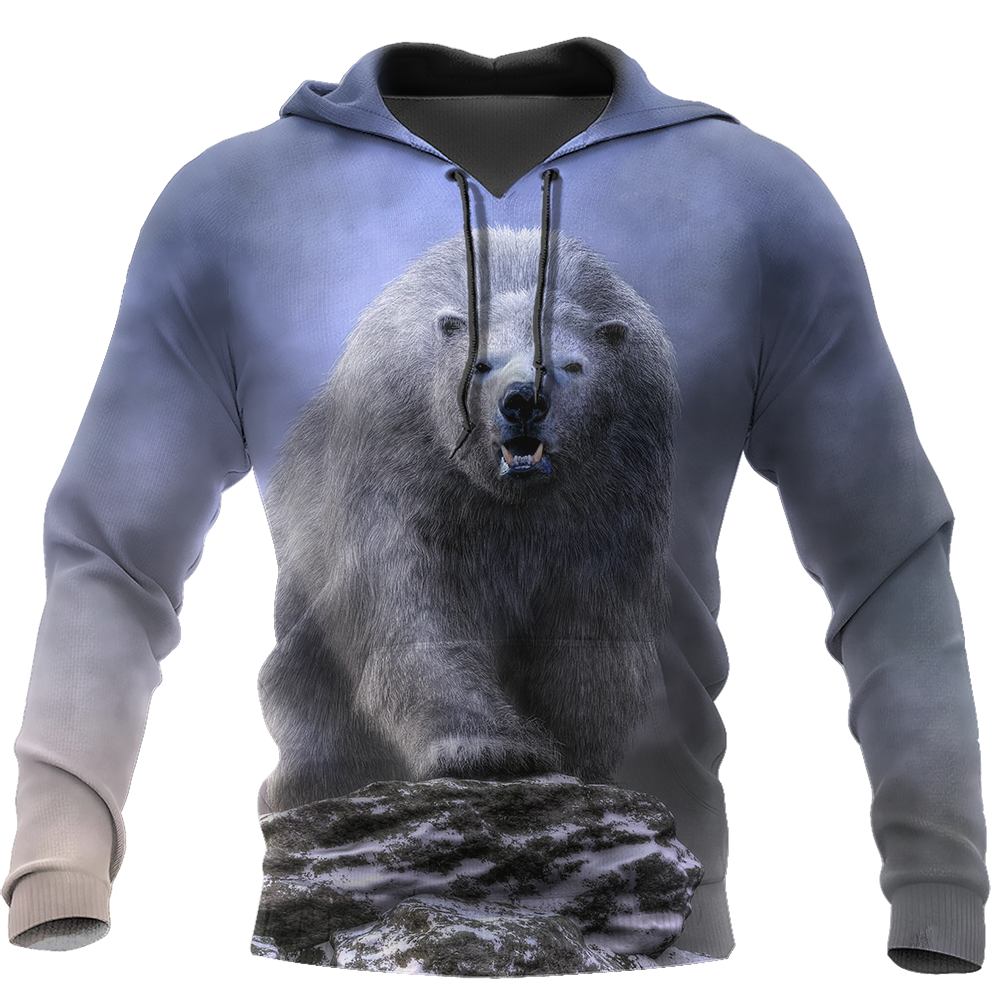 Love Polar Bear 3D all over printed shirts for men and women AZ111202 PL - Amaze Style™-Apparel