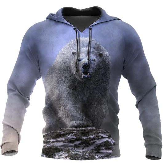 Love Polar Bear 3D all over printed shirts for men and women AZ111202 PL - Amaze Style™-Apparel