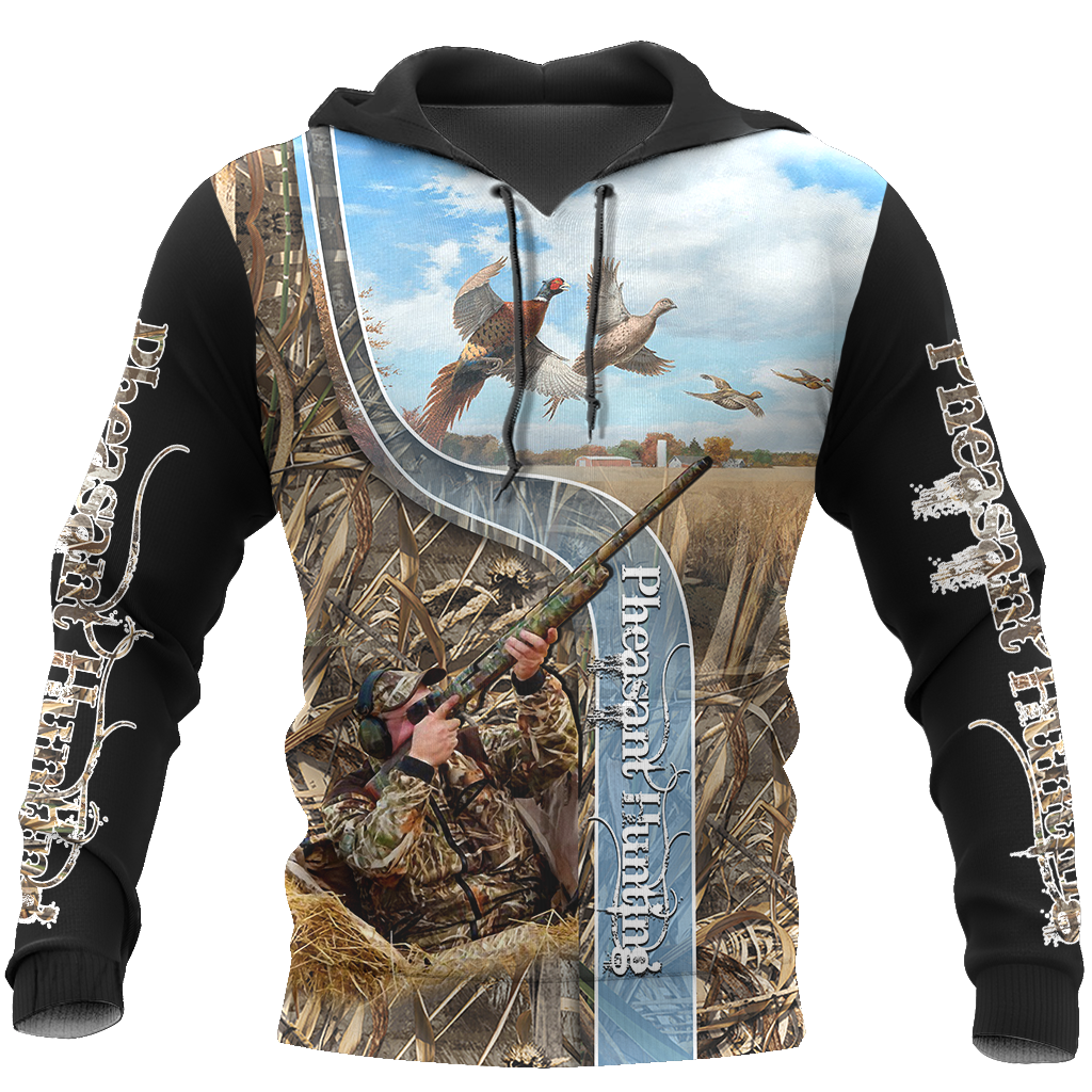 Pheasant Hunting 3D All Over Printed Shirt Hoodie - Amaze Style™-Apparel