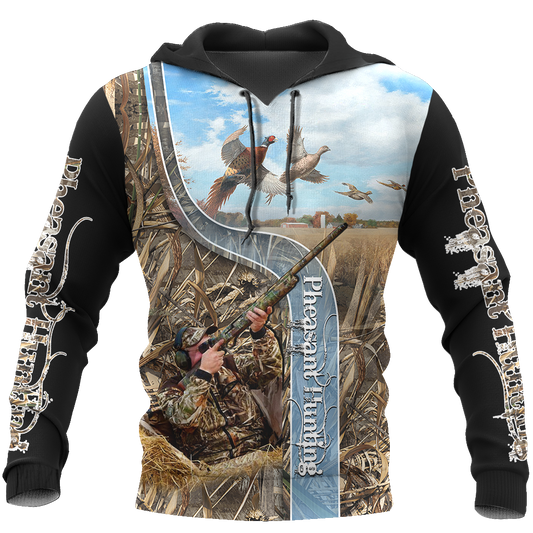 Pheasant Hunting 3D All Over Printed Shirt Hoodie - Amaze Style™-Apparel