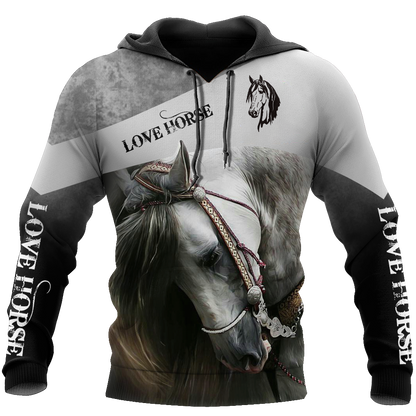 Beautiful Horse 3D All Over Printed shirt for Men and Women Pi070101 - Amaze Style™-Apparel