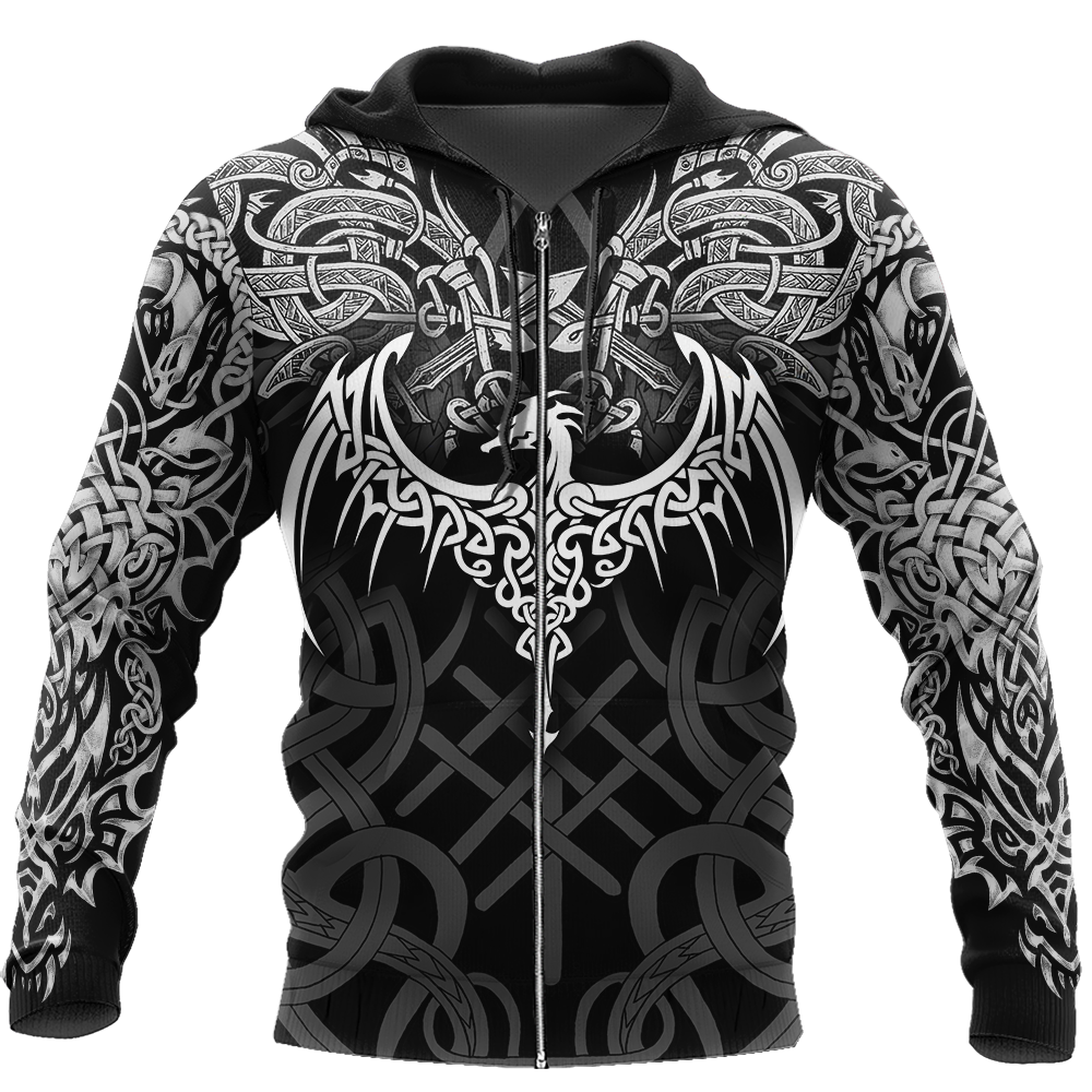 Celtic Dragon Tattoo Art 3D All Over Printed Shirts Hoodie AZ020102 - Amaze Style™-Apparel
