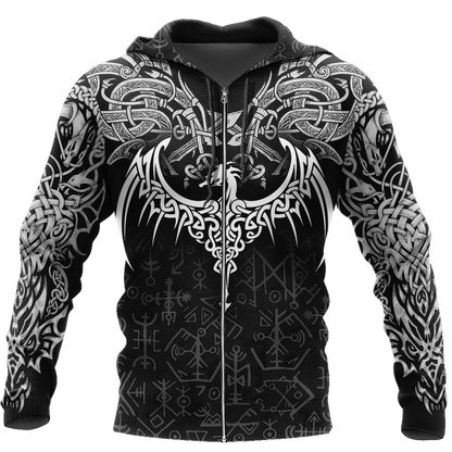 Celtic Dragon Tattoo Art 3D All Over Printed Shirts Hoodie AZ040101 - Amaze Style™-Apparel