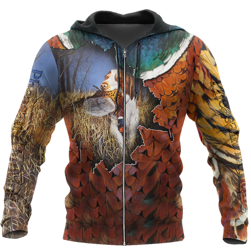 Pheasant Hunting 3D All Over Printed Shirts For Men And Women MP985 - Amaze Style™-Apparel
