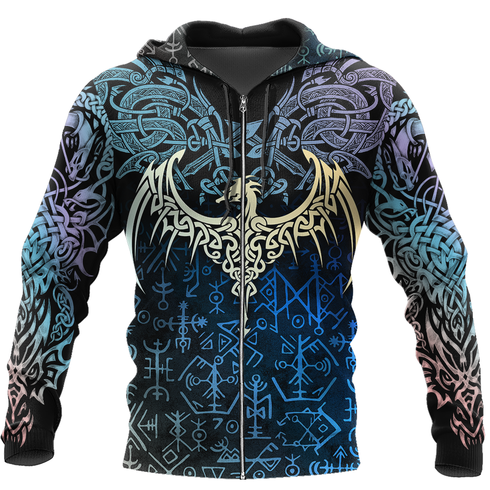 Celtic Dragon Tattoo Art 3D All Over Printed Shirts Hoodie AZ040102 - Amaze Style™-Apparel
