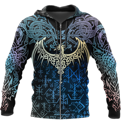 Celtic Dragon Tattoo Art 3D All Over Printed Shirts Hoodie AZ040102 - Amaze Style™-Apparel