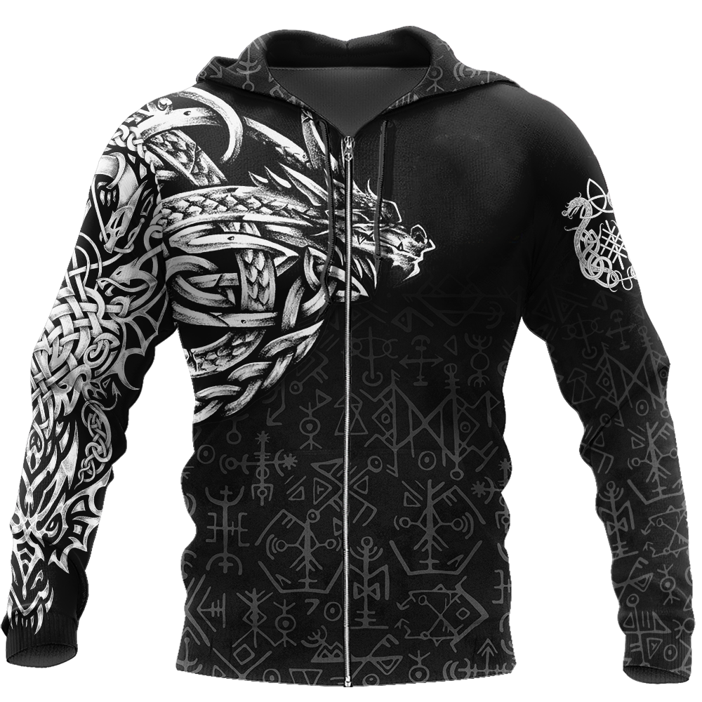Celtic Dragon Tattoo Art 3D All Over Printed Shirts Hoodie AZ030105 - Amaze Style™-Apparel