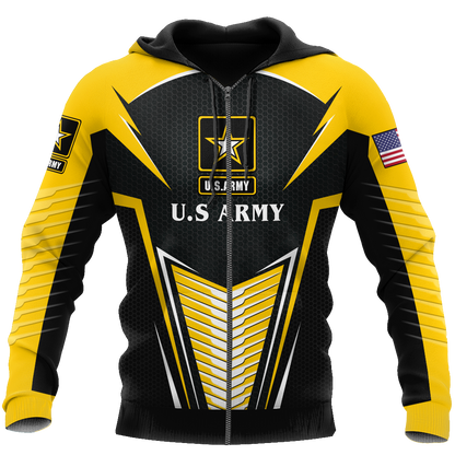 US ARMY SKULL 3d all over Print hoodies Pi270201 PL - Amaze Style™-Apparel